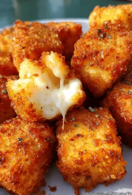 Easy Fried Cheese Bites