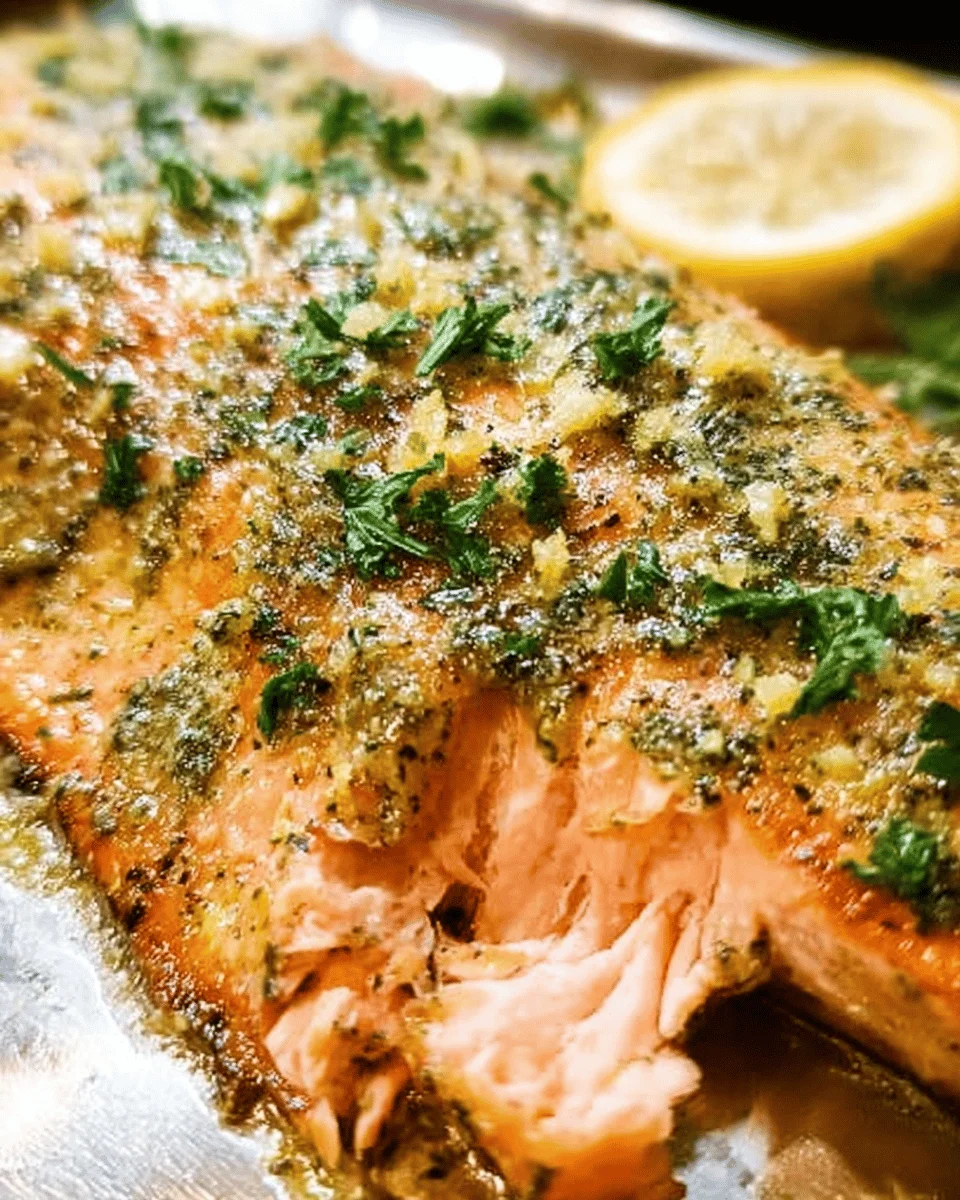 Easy Garlic Butter Salmon