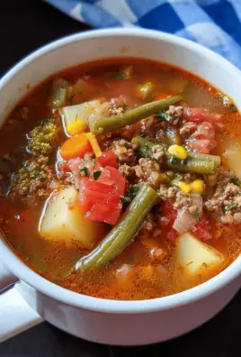 Easy Hamburger Soup