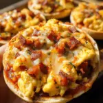 English Muffin Breakfast Pizzas