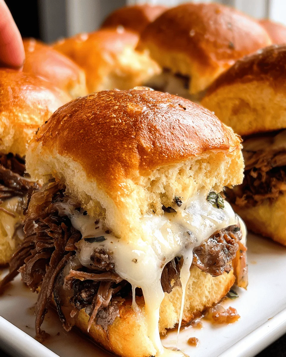 French Dip Sliders