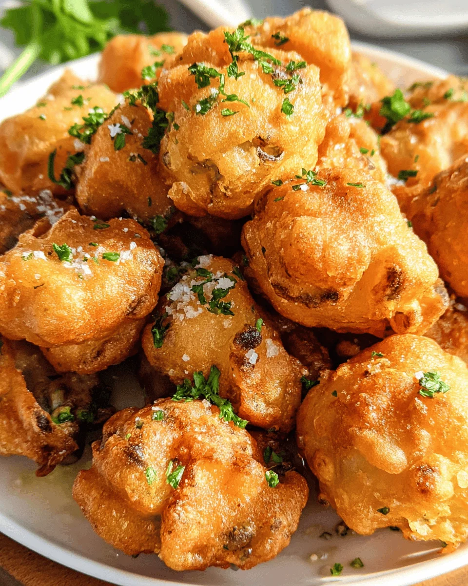 Fried Mushrooms