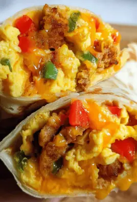 Frozen Breakfast Burritos