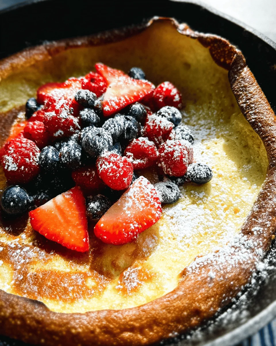 German Oven Pancake