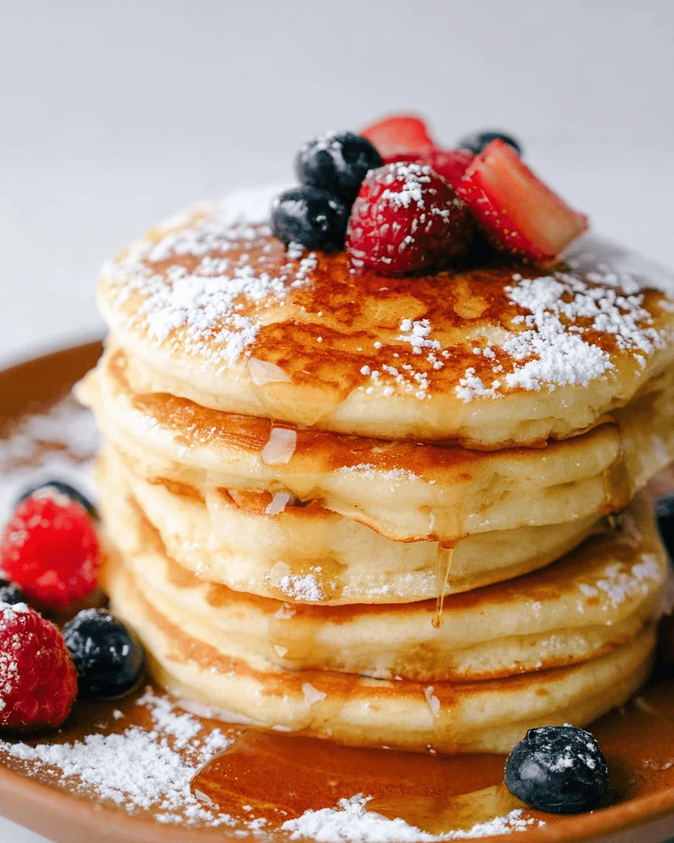 Grandma's Homemade Pancakes