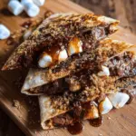 Grilled S'mores Dessert Quesadillas