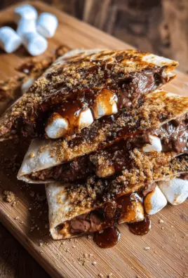 Grilled S'mores Dessert Quesadillas