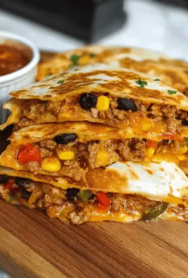 Ground Turkey Quesadillas