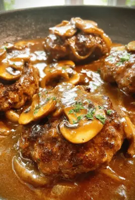 Hamburger Steaks & Gravy