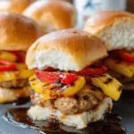 Hawaiian Turkey Burger Sliders