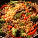 Healthy Beef Ramen Noodles
