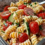 High Protein Italian Pasta Salad