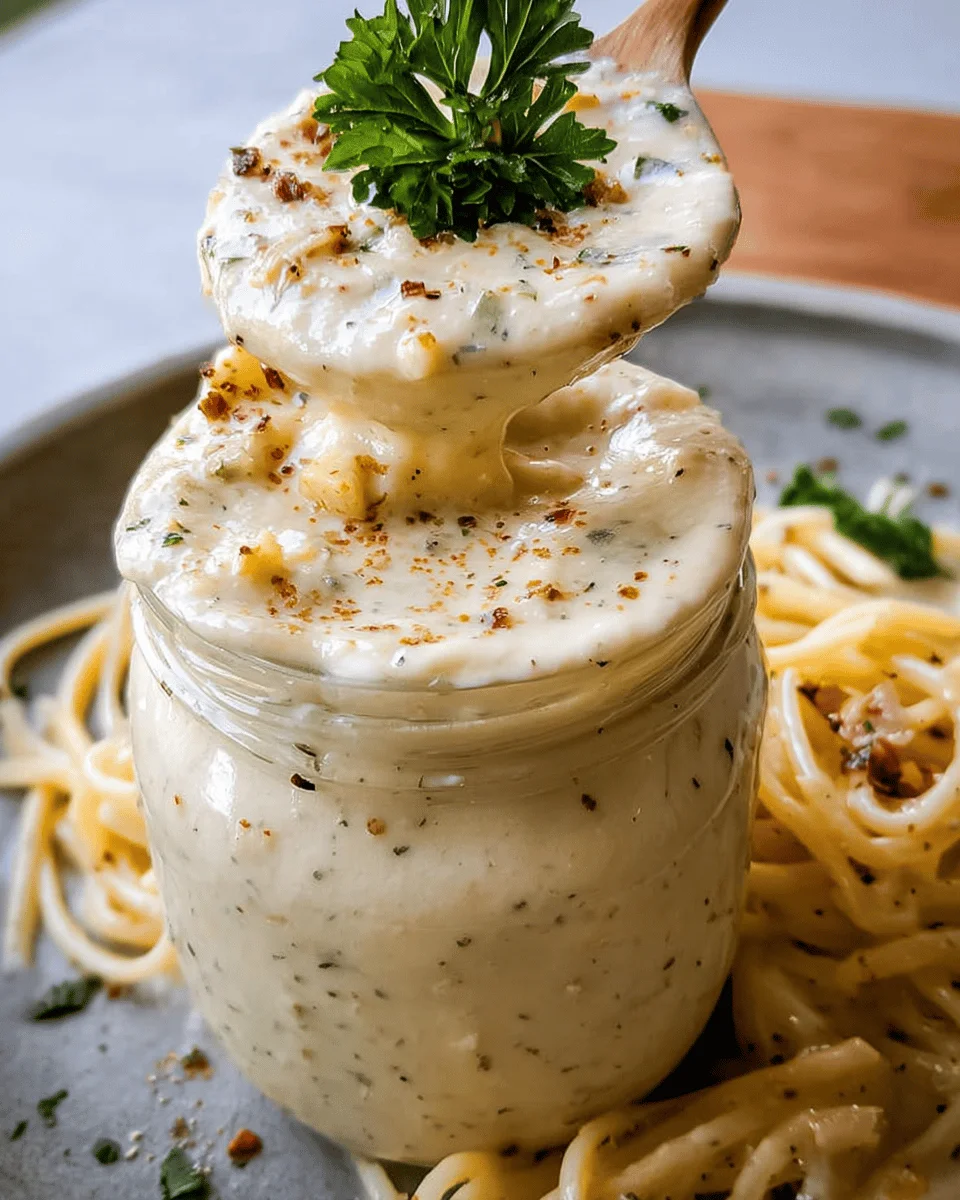 Homemade Alfredo Sauce Recipe