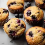 Homemade Blueberry Protein Muffins