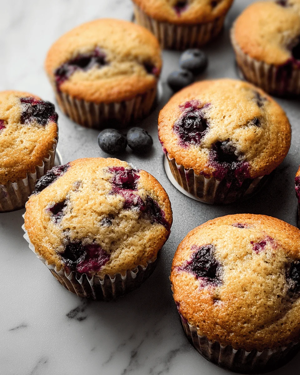 Homemade Blueberry Protein Muffins