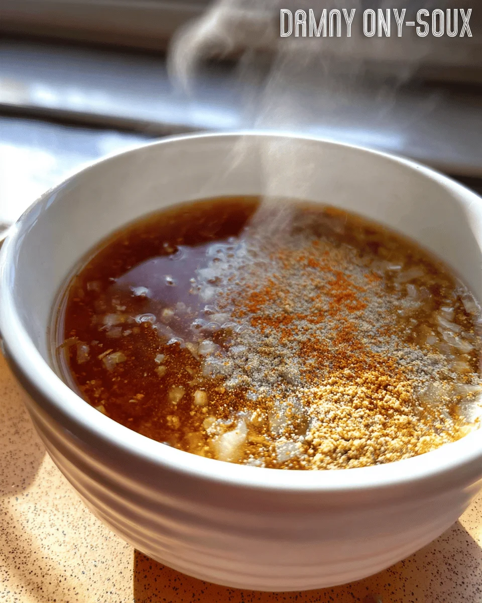 Homemade Dry Onion Soup Mix