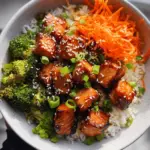 Honey Glazed Salmon Bowls (Quick & Easy!)