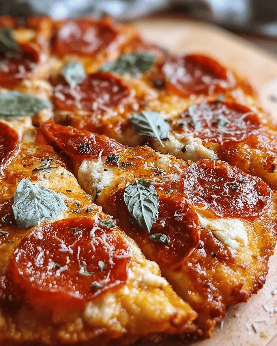 Hot Honey Pepperoni Ricotta Pizza