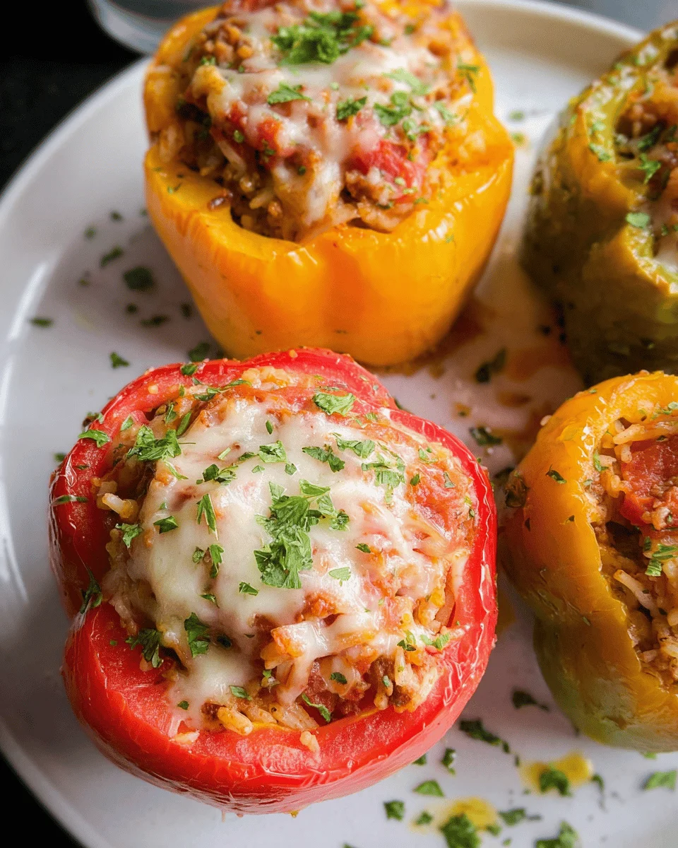 Instant Pot Stuffed Peppers