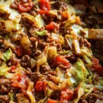 Irish Ground Beef and Cabbage