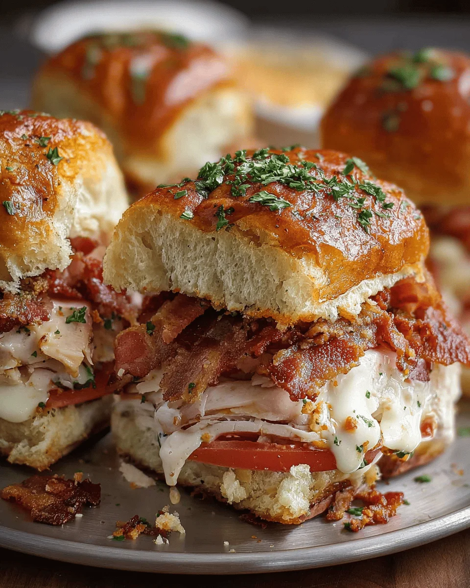Kentucky Hot Brown Sliders