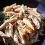 LIGHTER CAJUN CHICKEN ALFREDO