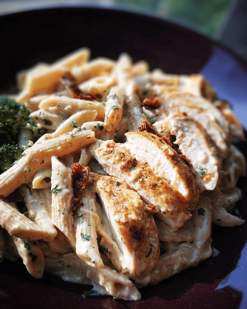 LIGHTER CAJUN CHICKEN ALFREDO