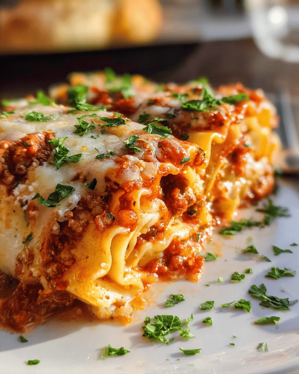 Lasagna Roll Ups Recipe (VIDEO)