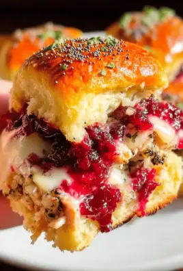 Leftover Thanksgiving Turkey Sliders