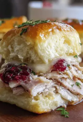 Leftover Turkey Sliders