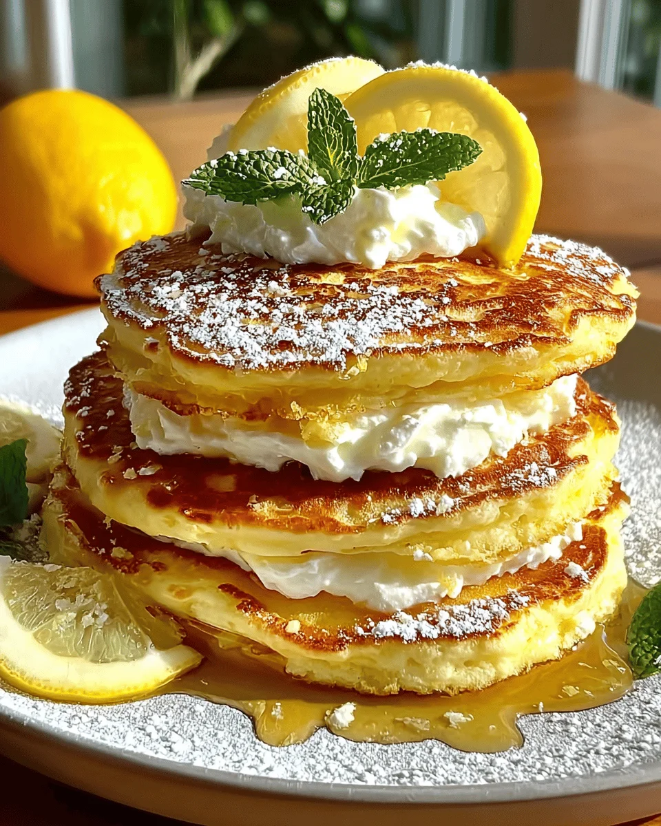 Lemon Ricotta Pancakes