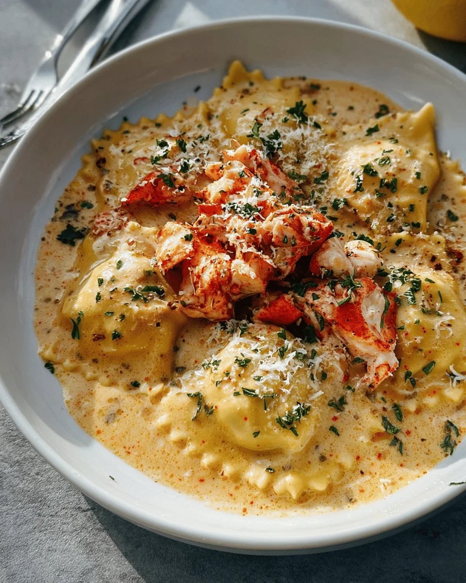 Lobster Ravioli Sauce