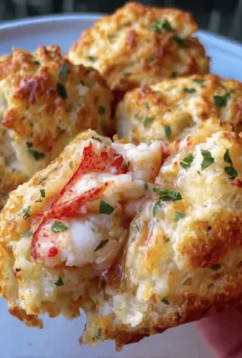 Lobster Stuffed Biscuits