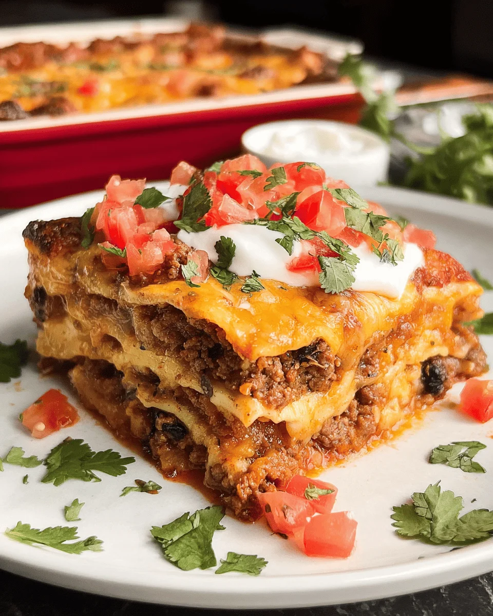 Mexican Lasagna