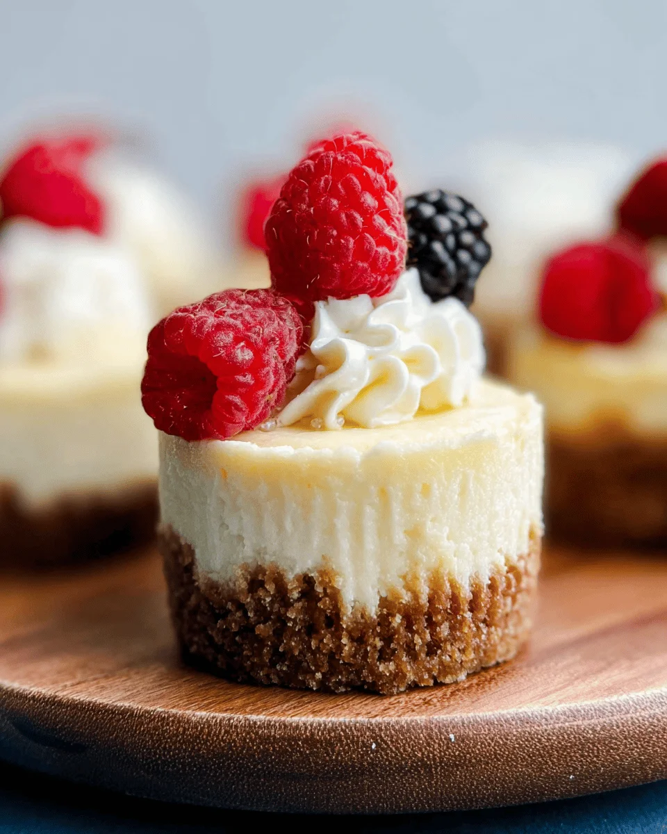 Mini Cheesecakes