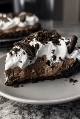 Oreo Chocolate Mousse Pie