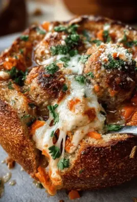 Parmesan Meatball Soup
