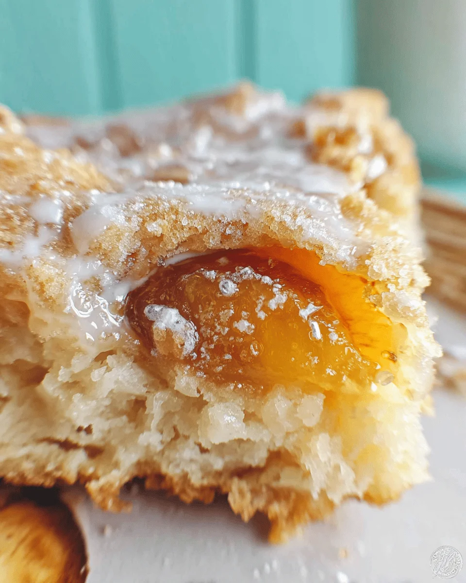 Peaches and Cream Bars