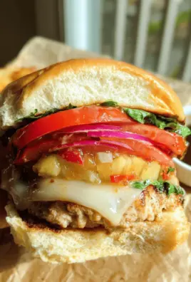 Pineapple Jalapeño Turkey Burgers