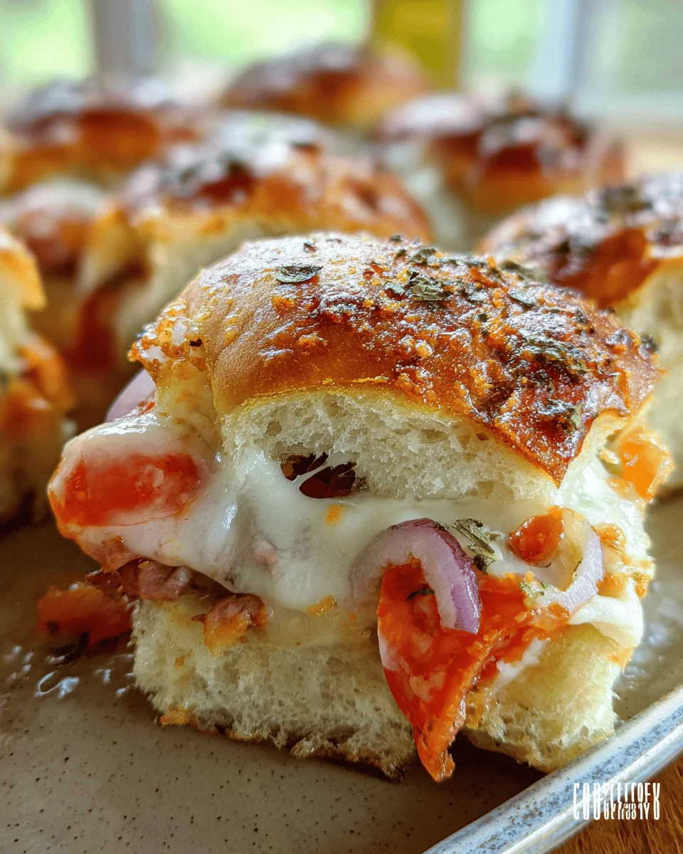 Pizza Sliders