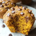 Pumpkin Chocolate Chip Muffins