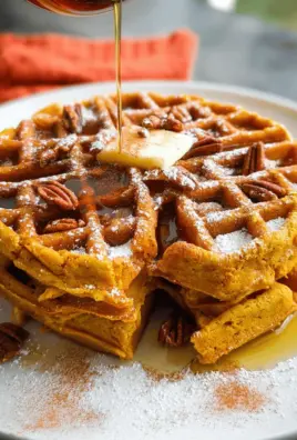 Pumpkin Waffles