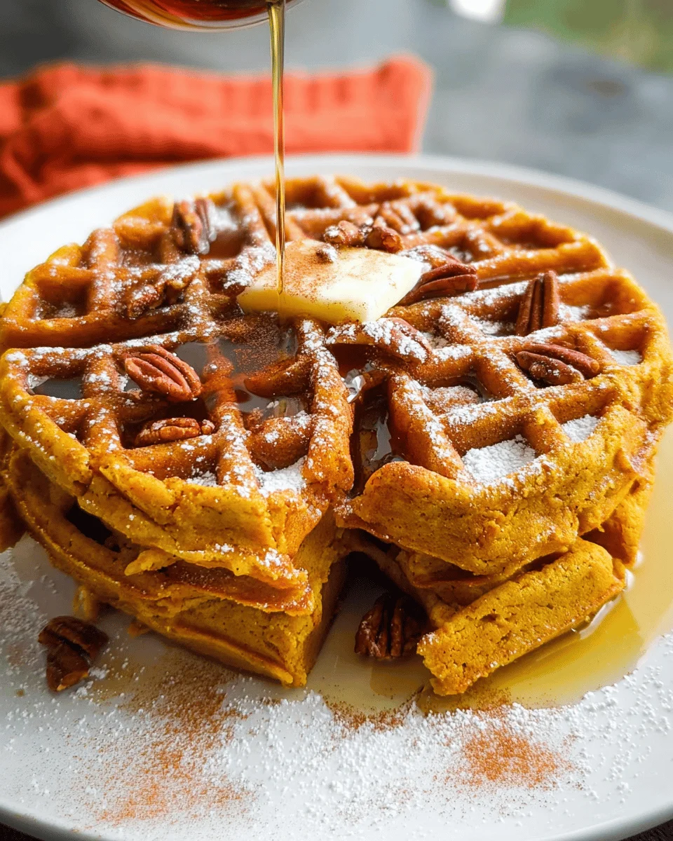 Pumpkin Waffles