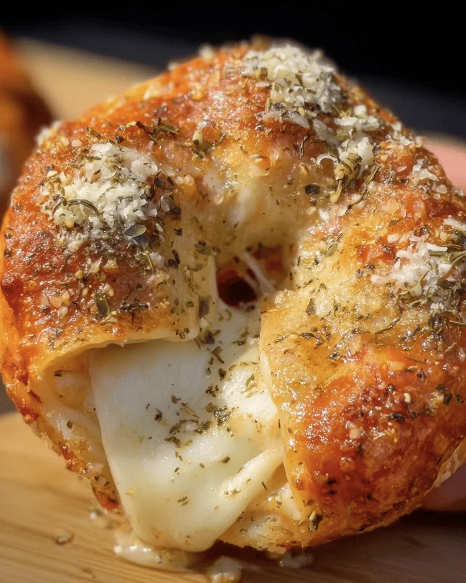 Ravioli Stuffed Pizza Donut