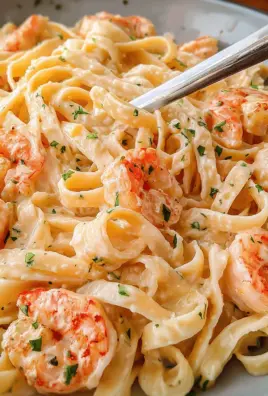 Shrimp Pasta Alfredo