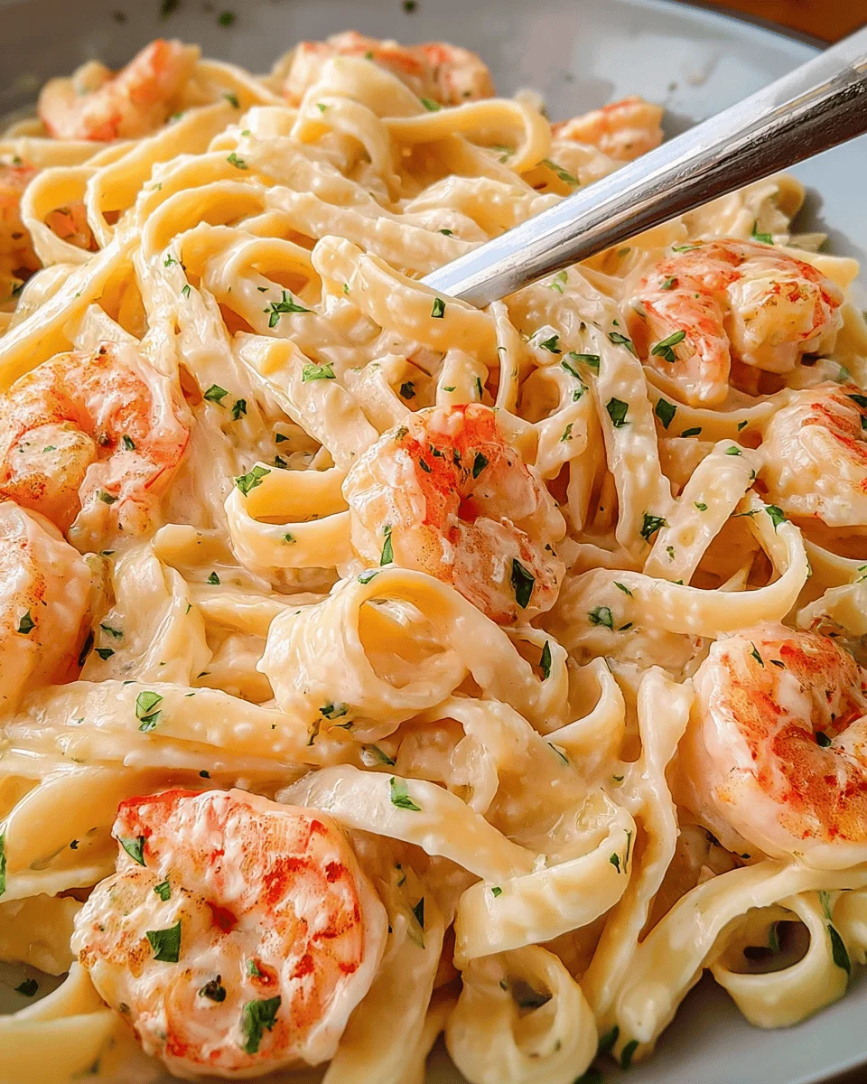 Shrimp Pasta Alfredo