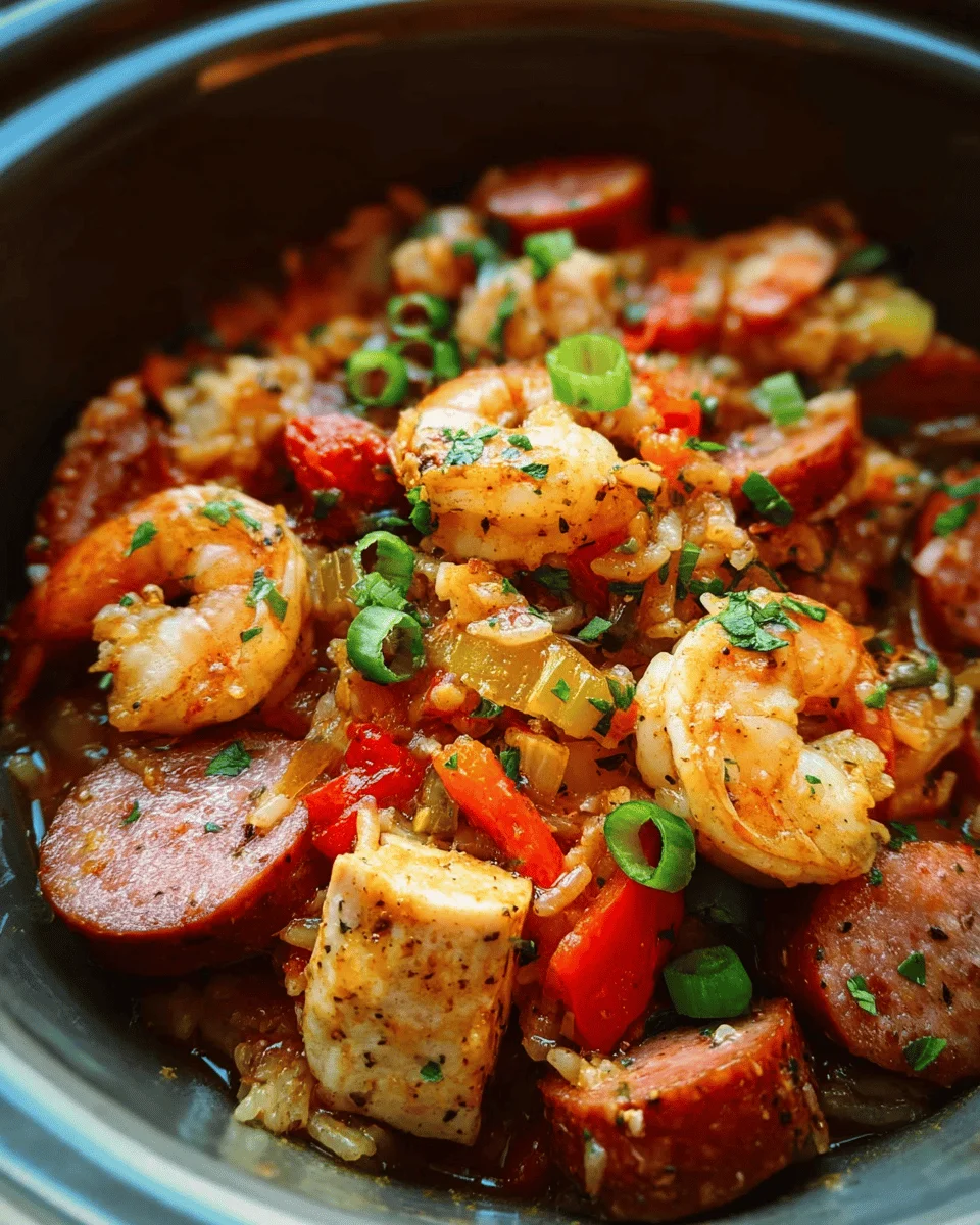 Slow Cooker Jambalaya