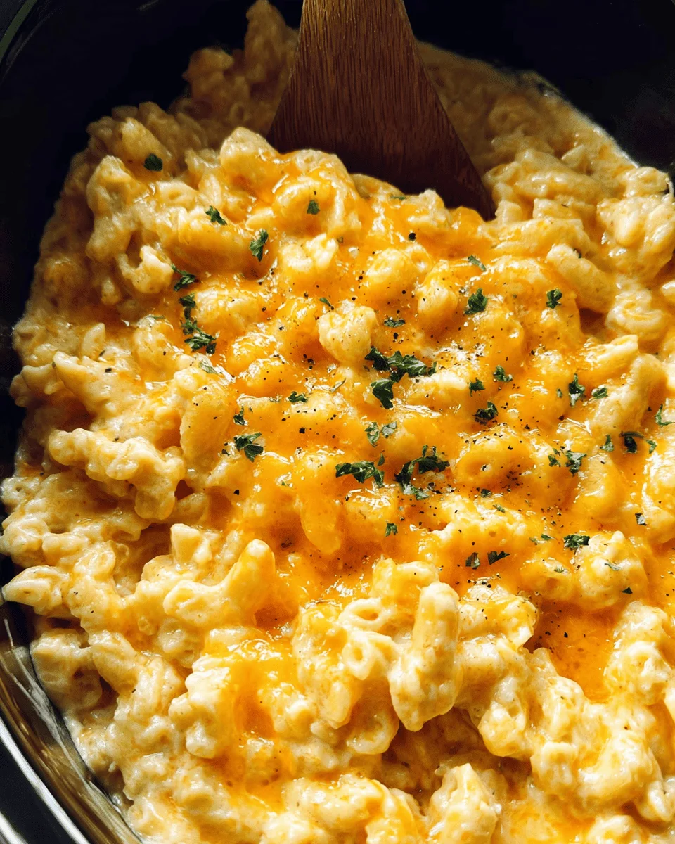 Slow Cooker Macaroni and Cheese