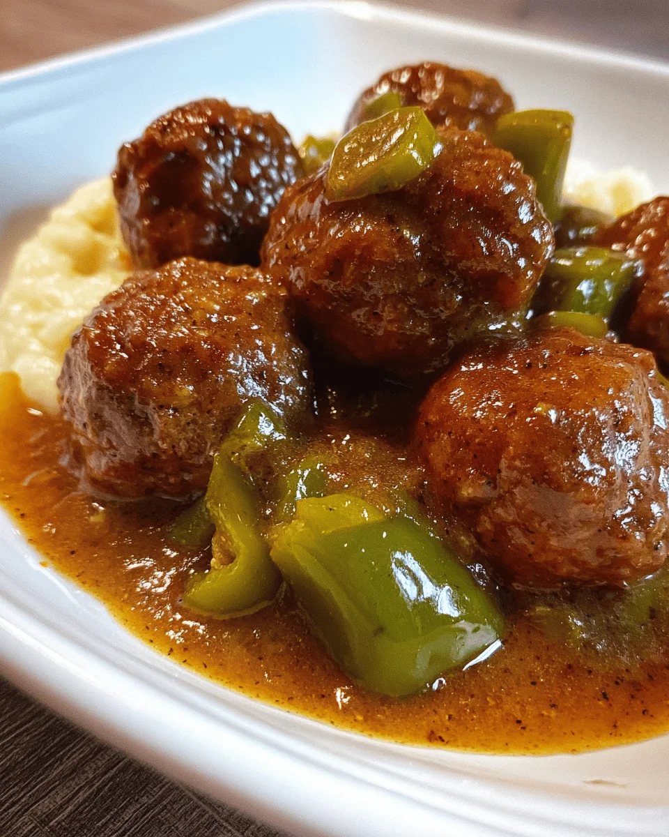 Slow Cooker Mississippi Meatballs