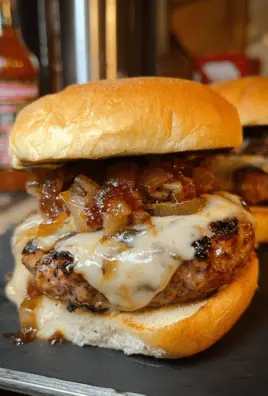 Smoked Cajun Burgers